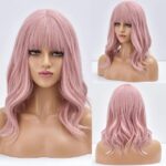 Pink Curly Hair