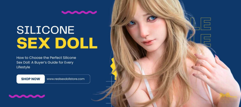 Realistic silicone sex doll for adult fantasies and intimate pleasure.